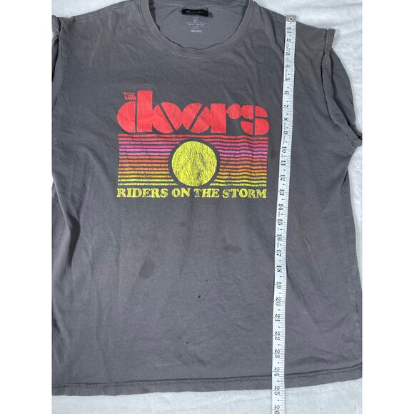 The Doors Riders on the Storm Cutoff Tee L - Picture 4 of 6